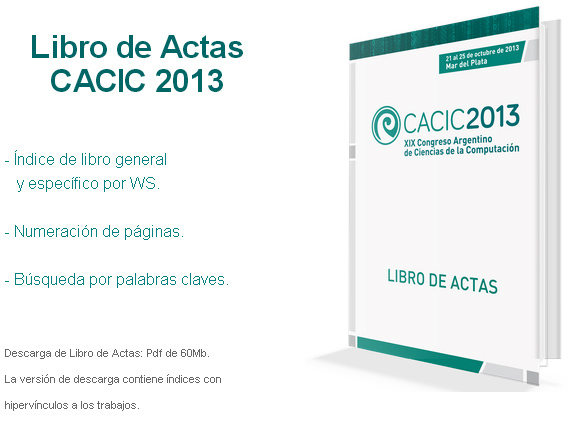Libro de Actas CACIC2013
